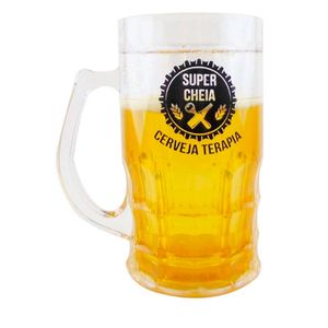 Caneca Chopp C/ Gel Térmico 400ml em Plástico Unika