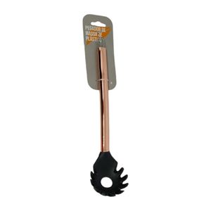 Pegador de Massas em Silicone 33cm Cabo  metal Rose Livon