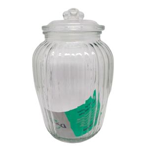 Porta mantimentos de vidro com tampa hermetica 2-390l Fullfit