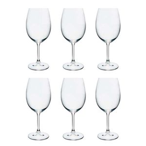Jogo de Taças Anna P/ Vinho 6 Peças 450ml  em Cristal Fullfit