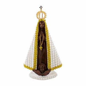 Nossa Senhora Aparecida de Resina 7x12x22cm Tascoinport Tascoinport Com