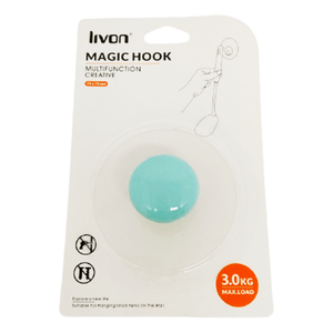 Gancho Auto Adesivo Plástico Modelos Sortidos 7cm Livon Livon Shop
