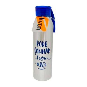 Garrafa de alumínio pode sonhar cores sortidas 650ml Livon