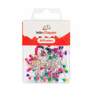 Jogo de Alfinetes C/ 100 Peças Wincy