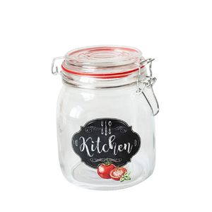 Pote com tampa hermética kitchen 900ml Casa Ambiente