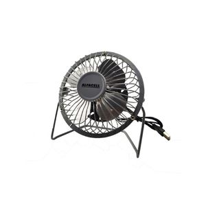 Ventilador de Mesa USB 15x10cm em Metal Alfacell