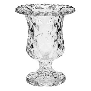 Vaso Decorativo Diamond 11x15cm em Vidro Lyor Coliseu Presentes