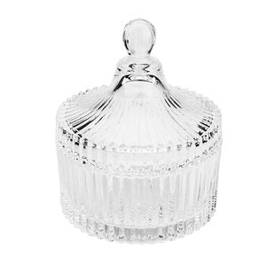 Potiche Twist Decorativo 7x9cm em Cristal Lyor