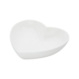 Petisqueira coração de porcelana 21x18x6cm Bon Gourmet Rojemac