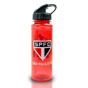 Garrafa plastica canudo São Paulo FC 700ml Mileno Mileno Com