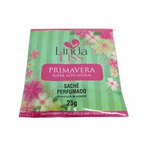 Sachê aromatizante Primavera 25g Linda Liss