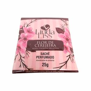 Sachê Aromatizante  Flor de Cerejeira 25G  Linda Liss