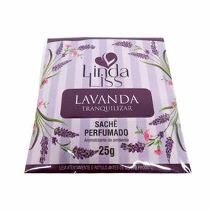 Sachê Aromatizante Lavanda 25G  Linda Liss