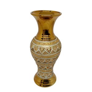Vaso Decorativo de Cerâmica 30x12cm Mabruk