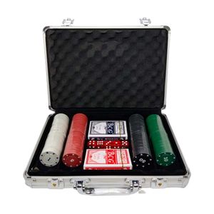 Jogo de Poker com Maleta 30x23x7cm Imporiente
