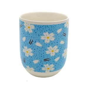 Copo japonês de cerâmica decorativo 6x8cm Livon