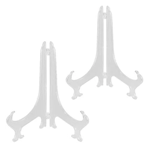 Suporte de Acrílico P/ Pratos 2 Peças 13x7cm Top Rio