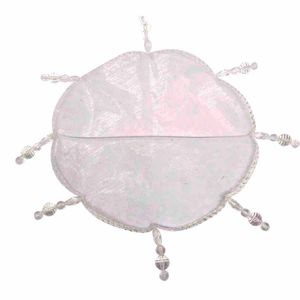 Cobre Jarra de Voal C/ Miçanga Transparente de ABS 20cm Mimos MIMO IMPORTAÇÃO