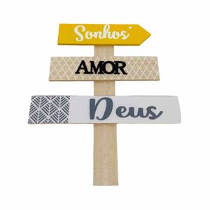 Placa Decorativa em Mdf FWB