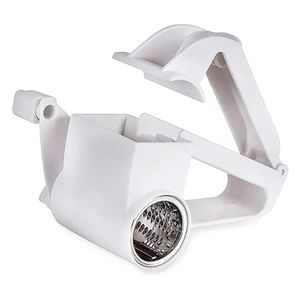 Ralador de Queijo Manual de Plástico e Aço inox 9x10x16cm UniHome