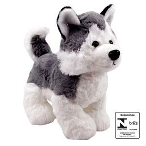 Cachorro de Pelúcia 25x22cm em Poliéster Fizzy