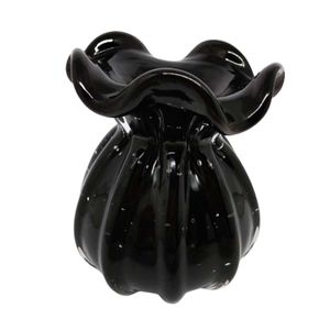 Vaso de Vidro Italy Preto Lyor