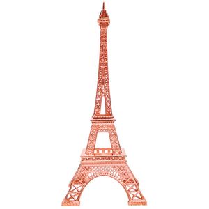 Torre Eiffel Decorativo Rose de Metal 32cm Livon