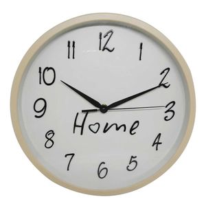Relógio de Parede Home 30cm em Plástico e Vidro Imporiente