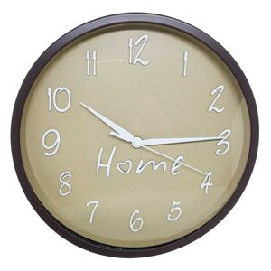 Relógio de Parede Home 30cm em Plástico e Vidro Imporiente