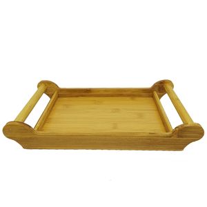 Bandeja 32x20x5cm em Bambu Imporiente  Imporiente