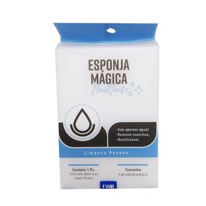 Esponja Magica Multiuso  9,8x6,8x3cm FWB