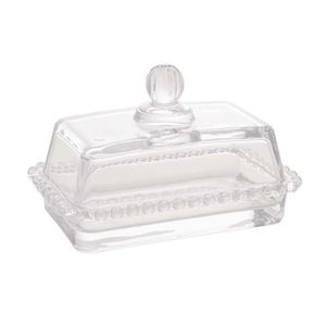 Manteigueira Pearl 17x10x5x10cm em Cristal Rojemac