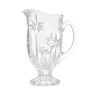 Jarra PALM TREE HANDPAINT 1,5L em Cristal Rojemac