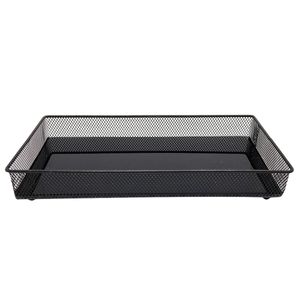 Bandeja Decorativa Espelhada 24x12x3,5cm em Metal Mart Moas