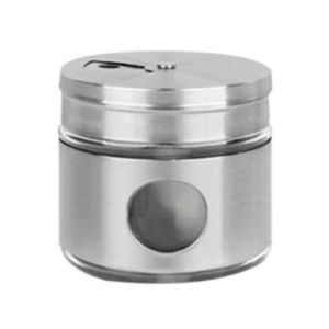 Saleiro/Pimenteiro em Aço Inox 6cm UniHome