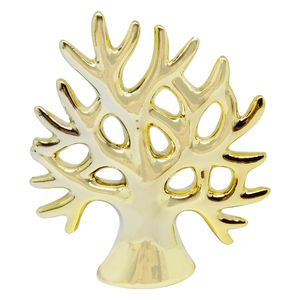 Árvore da Vida Decorativa 10x9cm em Cerâmica World Classic