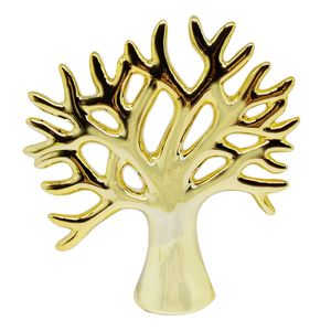 Árvore da Vida Decorativa 15x16cm em Cerâmica World Classic
