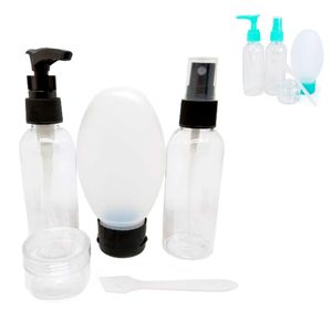 Kit P/ Viagem 5 Peças Colorido Plástico Multiart