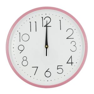 Relógio de Parede Vintage 30cm em Plástico Casa Ambiente