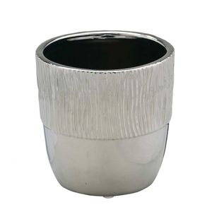 Vaso Decorativo de Cerâmica 13x13x13cm Mabruk