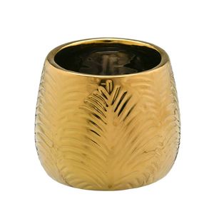Vaso Decorativo de Cerâmica 12,5x12,5x10cm Mabruk