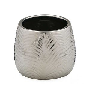 Vaso Decorativo de Cerâmica 12,5x12,5x10cm Mabruk