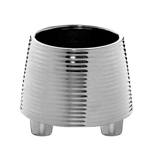 Vaso Decorativo de Cerâmica 16,5x16,5x14,5cm Mabruk