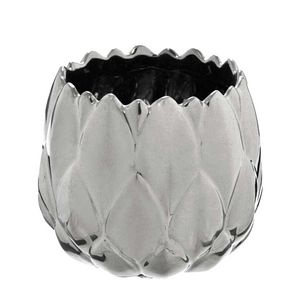 Vaso Decorativo de Cerâmica 11,5x11,5x10cm Mabruk