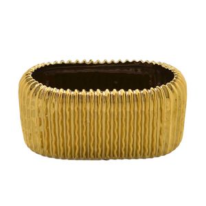Vaso Decorativo de Cerâmica 21,5x14x10cm Mabruk