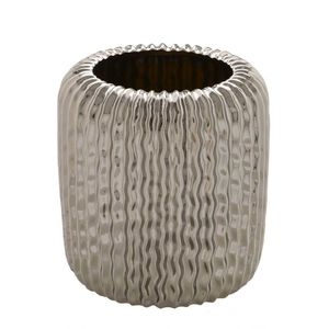 Vaso Decorativo de Cerâmica 21,5x21,5x21cm Mabruk