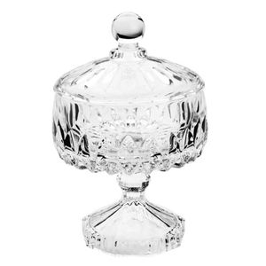 Bomboniere Loise 23cm Cristal amarelada Rojemac
