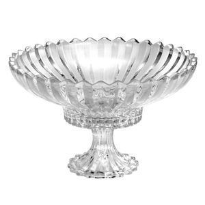 Fruteira de cristal transparente 37x31cm Wolf Rojemac