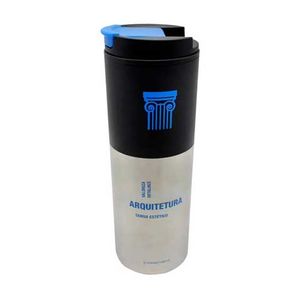 Copo viagem com tampa profissão arquitetura inox 500ml Zona Criativa