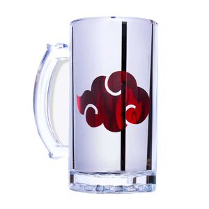 Caneca P/ Chopp Eletrostática Naruto 450ml em Vidro Zona Criativa